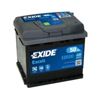 EXIDE Akumulator 12V 50Ah 450A EXCELL desno+