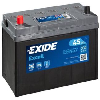 EXIDE Akumulator 12V 45Ah 330A EXCELL levo+ uske kleme azija