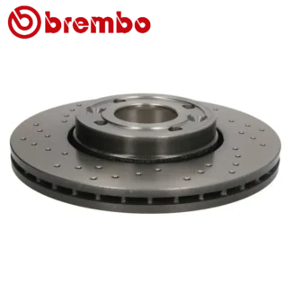 Kočioni diskovi prednji par Dacia Logan Nissan Micra Renault Clio 02-19 BREMBO