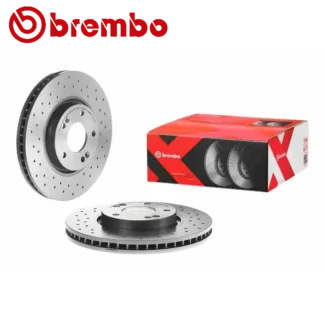 Kočioni diskovi prednji par Hyundai i30 i40 ix35 Sonata V VI Tucson Kia Carens IV Optima Sportage 04-19 BREMBO