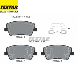 Kočione pločice prednje 2.0 KIA Stinger 17- Textar