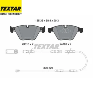 Kočione pločice prednje 2.0-6.0 BMW 1 3 5 07-10 Textar