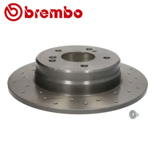 Kočioni diskovi zadnji par Mercedes 124 S124 C W202 W203 85-11 BREMBO