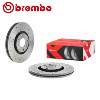 Kočioni diskovi prednji par DS 3 C4 C4 GRAND PICASSO C4 I C4 III C4 X 03-19 BREMBO