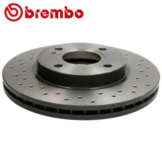 Kočioni diskovi prednji par 1.0-1.6D FORD FIESTA VI KA+ III 06-19 BREMBO