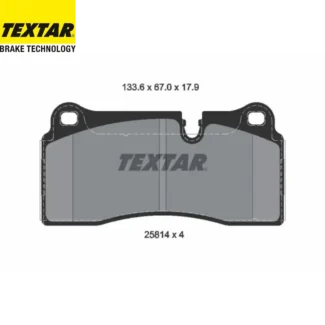 Kočione pločice zadnje 3.0 BMW 2 F22 F87 11.15-21 Textar