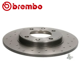 Kočioni diskovi zadnji par CITROEN SAXO XSARA ZX PEUGEOT 106 206 207 306 03-19 BREMBO