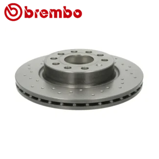 Kočioni diskovi prednji par AUDI A3 SEAT ALTEA LEON TOLEDO SKODA OCTAVIA VW 00-20 BREMBO