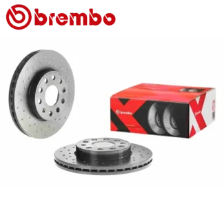 Kočioni diskovi prednji par AUDI A3 SEAT LEON SKODA OCTAVIA 10-21 BREMBO