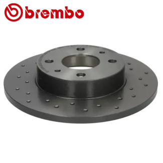 Kočioni diskovi zadnji par ABARTH 500 595 695 FIAT PANDA PUNTO 04-19 BREMBO