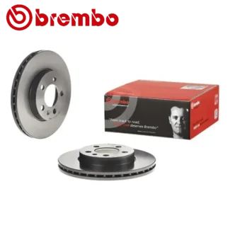 Kočioni diskovi prednji par AUDI A1 A1 ALLSTREET A1 CITY CARVER SEAT IBIZA V SKODA FABIA IV KAMIQ SCALA VW POLO VI 01-19 BREMBO