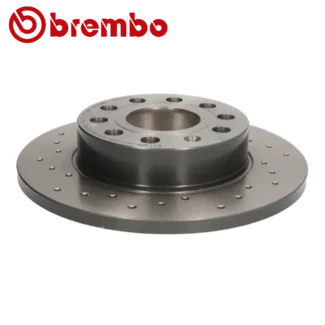 Kočioni diskovi zadnji par AUDI A3 SEAT ALTEA ALTEA XL TOLEDO III SKODA OCTAVIA I II SUPERB II VW CADDY III GOLF PLUS 00-08 BREMBO