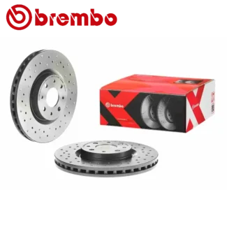 Kočioni diskovi prednji par ABARTH 500E ALFA ROMEO MITO FIAT 500E 08-23 BREMBO