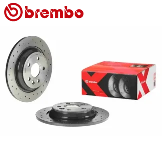 Kočioni diskovi zadnji par VOLVO S60 II S80 II V60 I V70 III XC70 II 03-18 BREMBO
