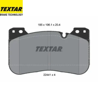 Kočione pločice prednje BMW 5 8 X5 17- Textar