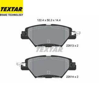 Kočione pločice zadnje Mazda CX-9 2.5 16- Textar