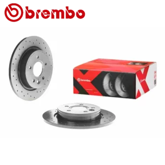 Kočioni diskovi zadnji par VOLVO C30 C70 S40 V40 V50 FORD C-MAX FOCUS 03-19 BREMBO