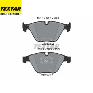 Kočione pločice prednje BMW 3 E90 E91 E92 12-10 Textar