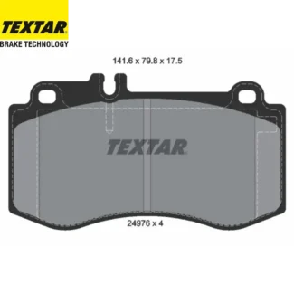 Kočione pločice prednje Mercedes CLS CLS Shooting Brake E 09-17 Textar