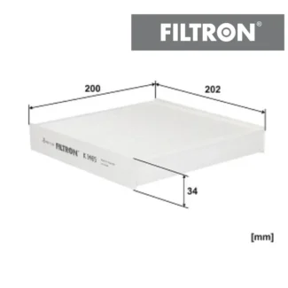 Filter kabine Filtron K1465 Ssangyong Korando Tivoli 15-