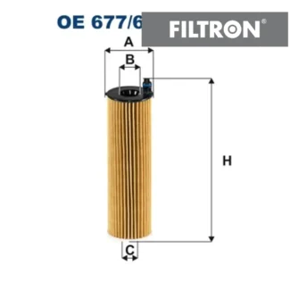 Filter ulja Filtron OE677/6A Mercedes A W177 C W205 CDI 16-