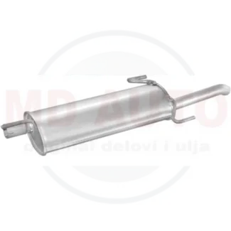 Zadnji lonac auspuha Opel Astra F Sedan 1.4i 1.4 16V 1.6i 1.6 16V 91-98