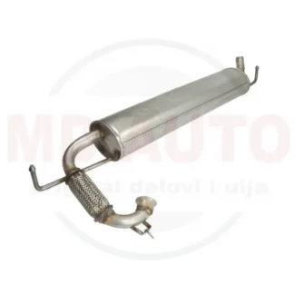 Zadnji lonac auspuha Renault Twingo III Smart Forfour Fortwo 0.9 TCe 1.0 SCe 14-