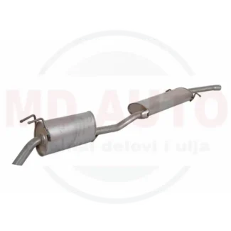 Srednji i zadnji lonac auspuha Fiat Multipla 1.9 JTD 99-10
